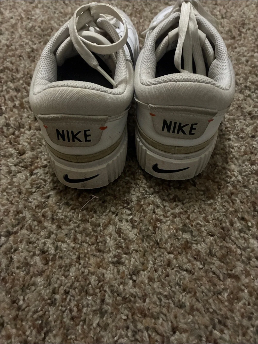 Nike Court Legacy Lift Platform Sneakers size 9